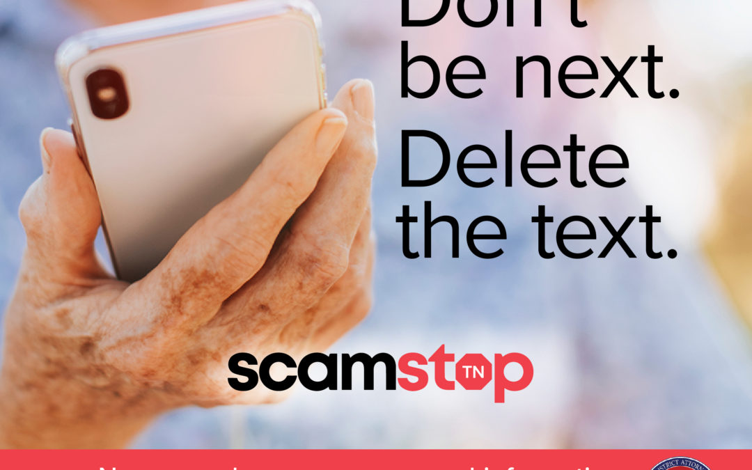 Scammers use many ways to reach potential victims, even texting