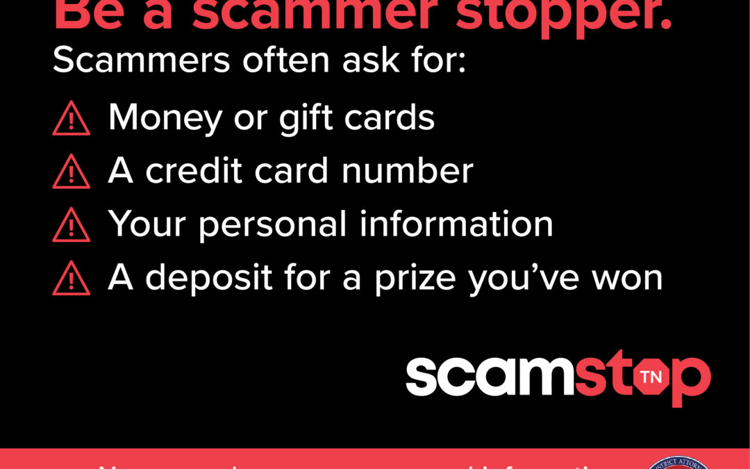 Be A Scam Stopper