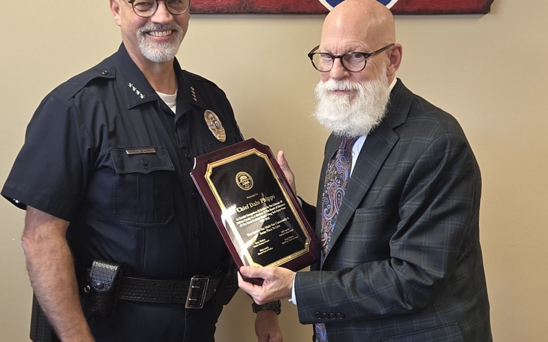 Grateful Recognition of Service – Chief Dale Phipps